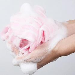 Khăn tắm kì lưng Yokozuna Pururun 20x95cm - Hồng_7