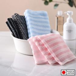 Khăn tắm kì lưng Yokozuna Pururun 20x95cm - Xanh dương_4