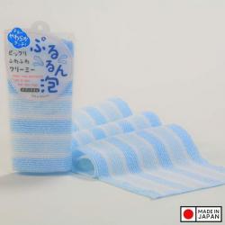 Khăn tắm kì lưng Yokozuna Pururun 20x95cm - Xanh dương_3