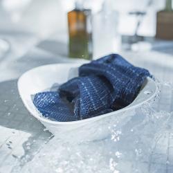 Khăn tắm tạo bọt cao cấp  Awayuki - Đen đậm_4