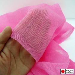 Khăn tắm tạo bọt mềm Ohe Cure Series 28x100cm - Hồng_4