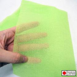 Khăn tắm tạo bọt mềm Ohe Cure Series 28x100cm - Xanh_3