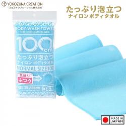 Khăn tắm tạo bọt Yokozuna Creation 28x100cm - Xanh ngọc lam_2