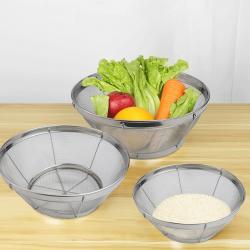 Rổ inox tròn đáy sâu Echo Metal Ø19cm_4