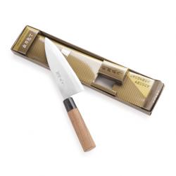 Dao làm cá nắm gỗ Tsubaro Nikken Nhật Bản 16cm_6