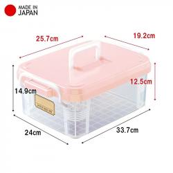 Hộp đựng đồ đa năng Petit Neu 6.5L - Màu hồng_2