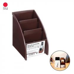 Khay đựng điều khiển/ remote 3 ngăn Yamada - Màu nâu_12
