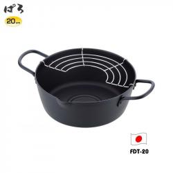 Nồi chiên dầu đáy từ kèm khay ráo dầu Kiwami Age 20cm/2.1 lít_8