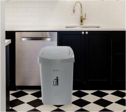 Thùng rác nắp lật DKW 25 lít_5