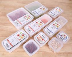 Hộp bảo quản đũa thìa cỡ nhỏ Nakaya 530ml - trắng trong_6