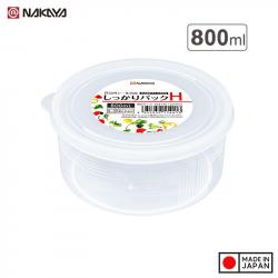 Hộp thực phẩm tròn Nakaya Nakaya Pack H 800ml_11