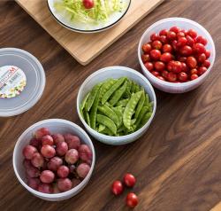 Hộp thực phẩm tròn Nakaya Nakaya Pack H 800ml_3