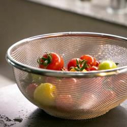 Rổ tròn inox Echo Metal Colander Ø15cm_3