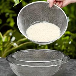 Rổ tròn inox Echo Metal Colander Ø15cm_5