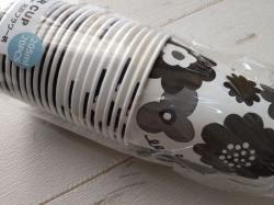 Set 20 cốc giấy Maruki 205ml - Họa tiết Nordic | Floral_6