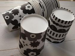 Set 20 cốc giấy Maruki 205ml - Họa tiết Nordic | Floral_5