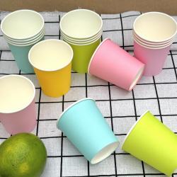 Set 30 cốc giấy màu sắc Maruki Party 205ml_7