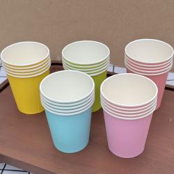 Set 30 cốc giấy màu sắc Maruki Party 205ml_8