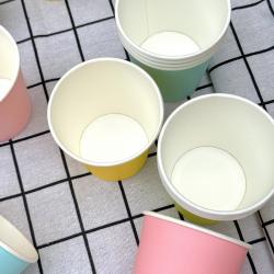 Set 30 cốc giấy màu sắc Maruki Party 205ml_5