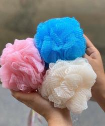 Bông tắm tạo bọt Okazaki Ø130mm_6