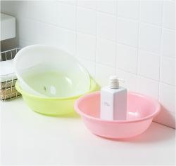 Chậu nhựa tròn Inomata Leaf 4.2L - Màu hồng_3