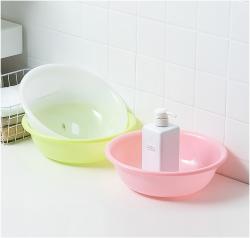 Chậu nhựa tròn Inomata Leaf 4.2L - Màu xanh_3