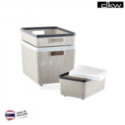 Rổ nhựa chữ nhật DKW Size lớn (L)_7