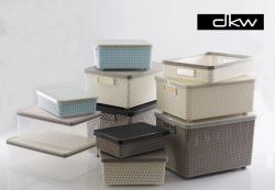 Rổ nhựa chữ nhật DKW Size lớn (L)_8