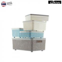 Rổ nhựa chữ nhật DKW Size lớn (L)_6
