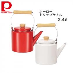 Ấm đun nước bếp từ phong cách Decor Pearl Metal Fesca 2.4L - Đỏ_2