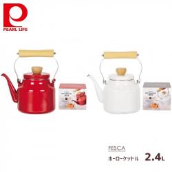 Ấm đun nước bếp từ phong cách Decor Pearl Metal Fesca 2.4L - Trắng_7