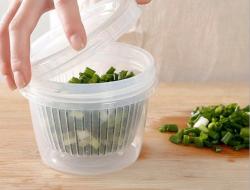 Bộ hộp đựng thực phẩm tròn 2 lớp W/S 500ml_7