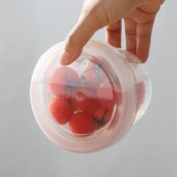 Bộ hộp đựng thực phẩm tròn 2 lớp W/S 500ml_2