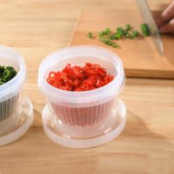 Bộ hộp đựng thực phẩm tròn 2 lớp W/S 500ml_3