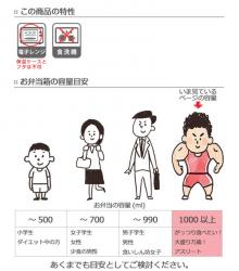 Cà Men / hộp cơm giữ nhiệt 3 ngăn Pearl Metal Octas 20_9