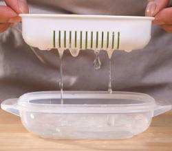 Hộp hấp thực phẩm dùng trong lò vi sóng Plump Pack A 340ml_17