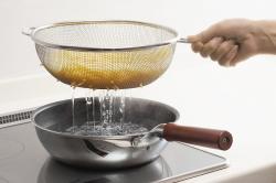 Vợt inox trụng mì, hủ tiếu Pearl Metal Ø26-28cm_2