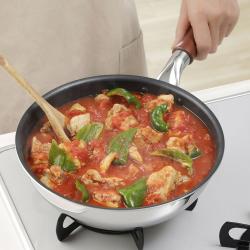 Vợt inox trụng mì, hủ tiếu Pearl Metal Ø26-28cm_3