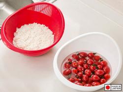 Chậu rửa có rãnh thoát nước Nakaya Freille 2.1L - Màu đỏ_8