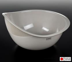 Chậu rửa có rãnh thoát nước Nakaya Freille 2.1L - Màu nâu_3