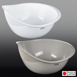 Chậu rửa có rãnh thoát nước Nakaya Freille 2.1L - Màu nâu_2