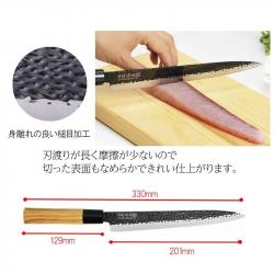 Dao thái làm bếp Titanium Sumikama 201mm_3