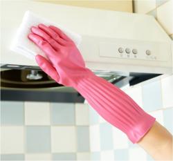 Găng tay cao su dài Dunlop Rubber 38cm - Size M_3