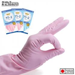 Găng tay nhà bếp Dunlop Vinyl size L - Màu xanh_11