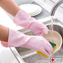 Găng tay nhà bếp Dunlop Vinyl size S - Màu hồng_3