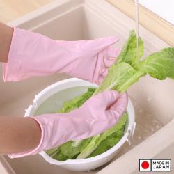 Găng tay nhà bếp Dunlop Vinyl size S - Màu hồng_4