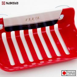 Giá đựng mút rửa chén, xà bông tắm Freille - Màu đỏ_3