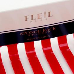 Giá đựng mút rửa chén, xà bông tắm Freille - Màu đỏ_5