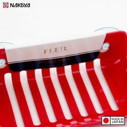 Giá đựng mút rửa chén, xà bông tắm Freille - Màu đỏ_4