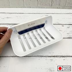 Giá đựng mút rửa chén, xà bông tắm Freille - Màu trắng_5